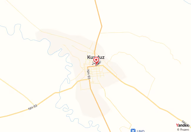 Qibla Map for Kunduz