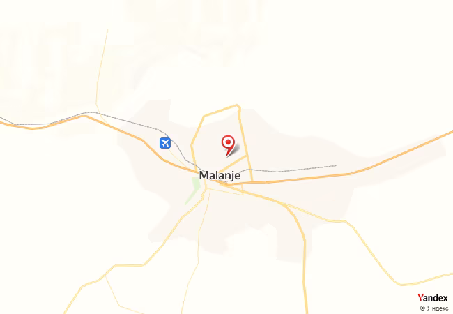 خريطة القبلة لمدينة مقاطعة مالانجي