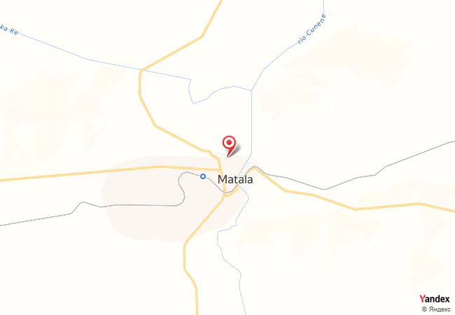 Qibla Map for Matala