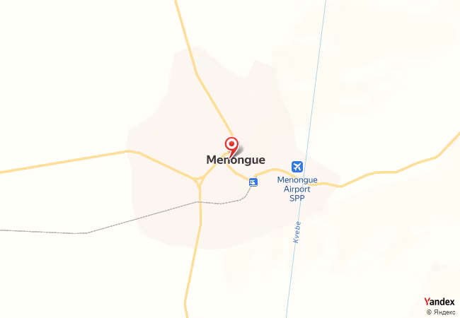 Qibla Map for Menongue