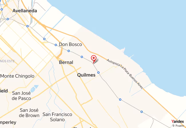 Qibla Map for Quilmes