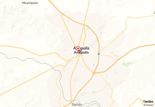 Qibla Map for Anapolis