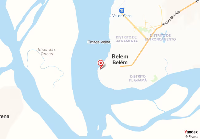 Qibla Map for Belem