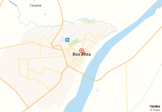 Qibla Map for Boa Vista