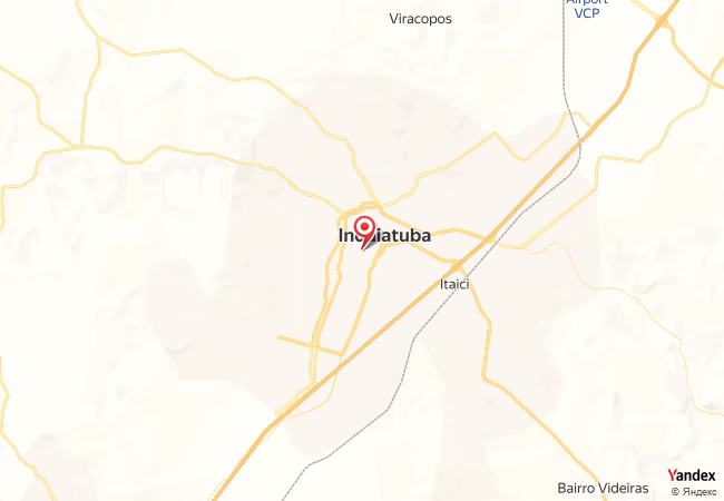 Qibla Map for Indaiatuba