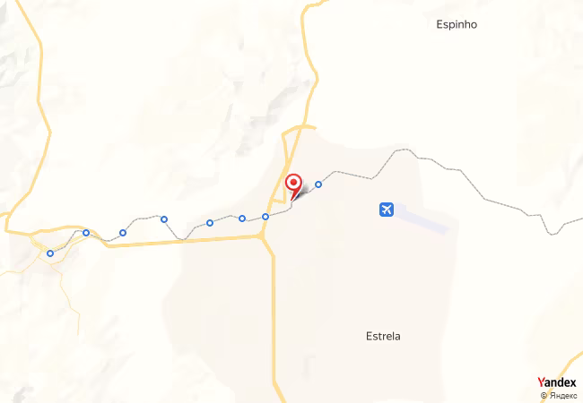 Qibla Map for Juazeiro do Norte