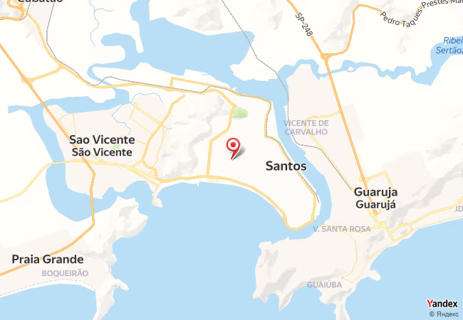 Qibla Map for Santos