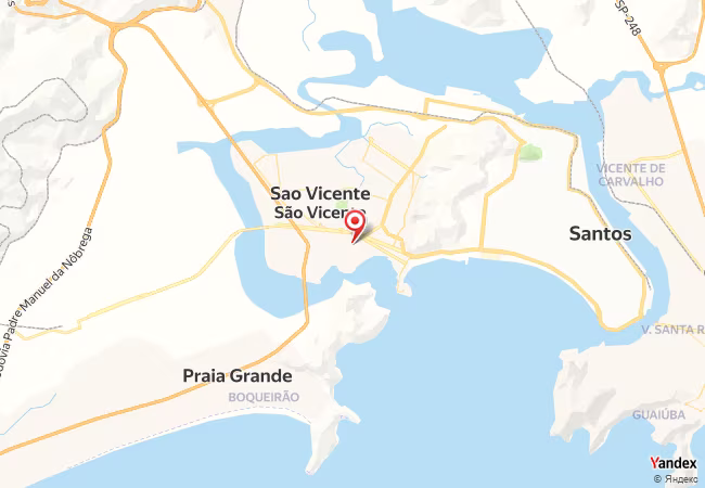 Qibla Map for Sao Vicente