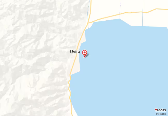 خريطة القبلة لمدينة أوفيرا