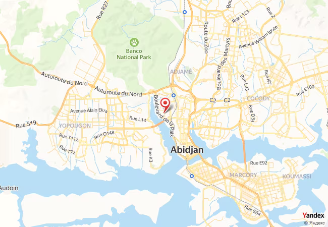 Qibla Map for Attiecoube