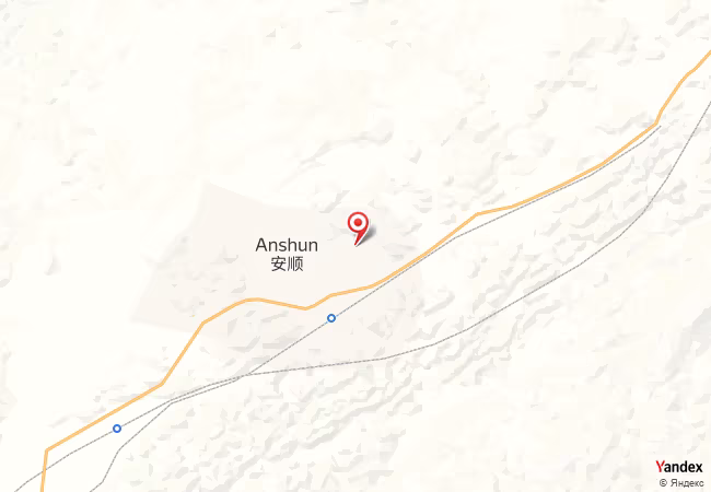Qibla Map for Anshun