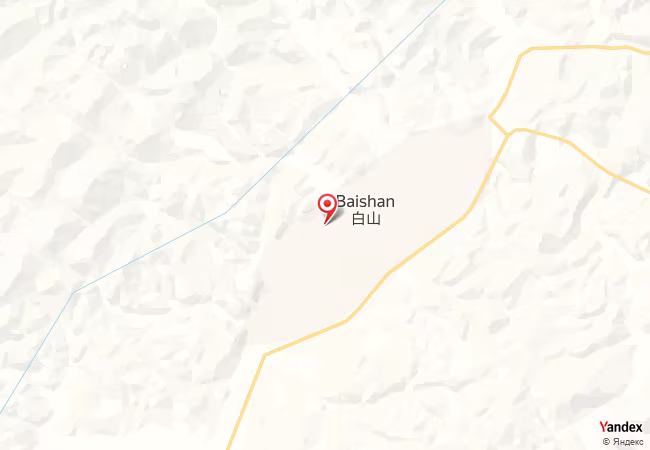 Qibla Map for Baishan