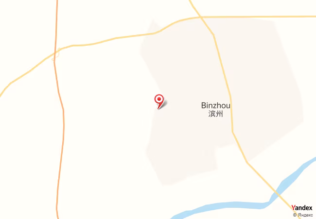 Qibla Map for Binzhou