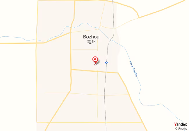 Qibla Map for Bozhou