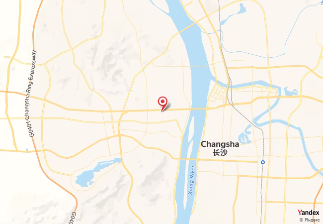 Qibla Map for Changsha