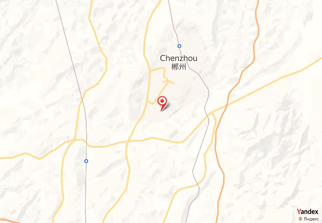 Qibla Map for Chenzhou