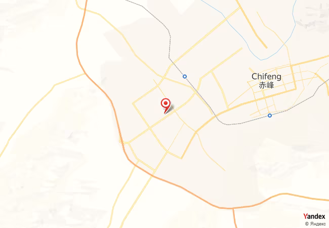 Qibla Map for Chifeng