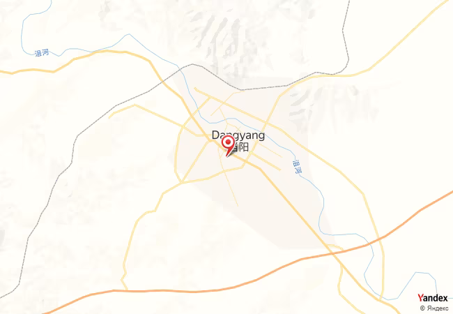 Qibla Map for Dangyang