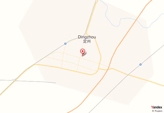 Qibla Map for Dingzhou