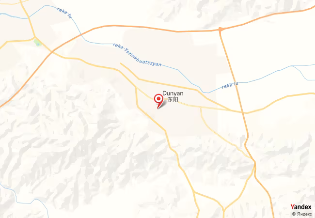 Qibla Map for Dongyang