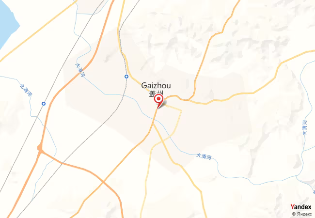 Qibla Map for Gaizhou