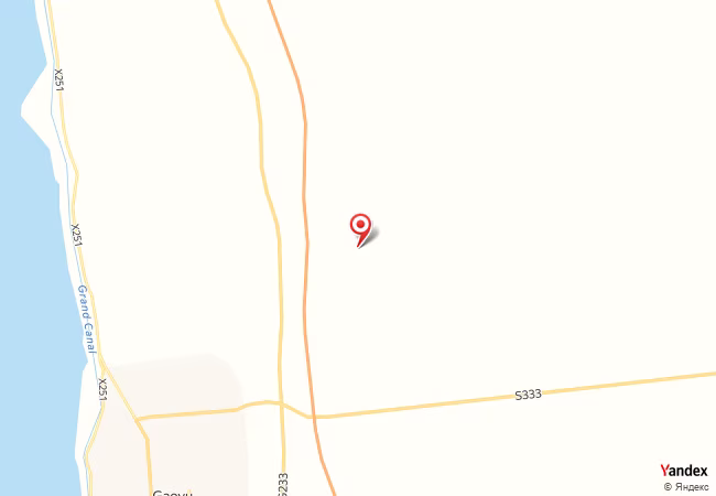 Qibla Map for Gaoyou