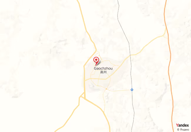 Qibla Map for Gaozhou