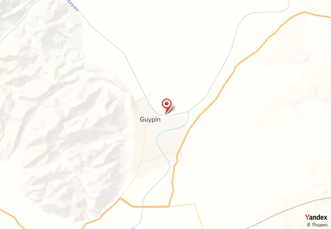 Qibla Map for Guiping