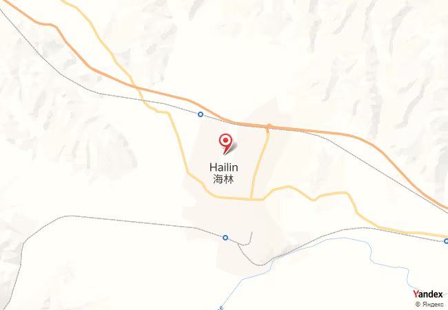 Qibla Map for Hailin