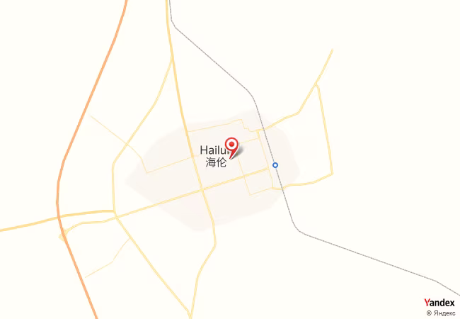 Qibla Map for Hailun