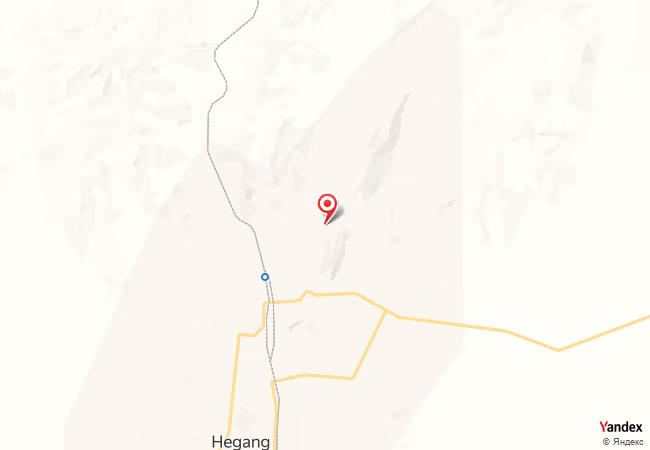 Qibla Map for Hegang