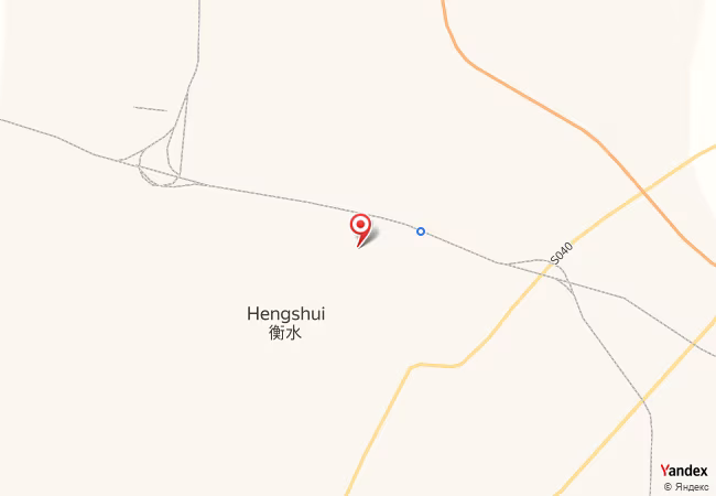 Qibla Map for Hengshui