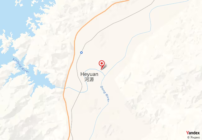 Qibla Map for Heyuan