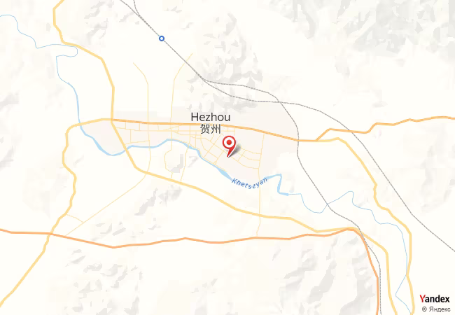 Qibla Map for Hezhou