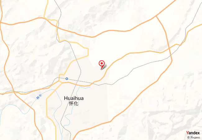 Qibla Map for Huaihua