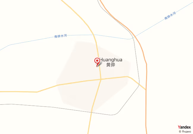 Qibla Map for Huanghua