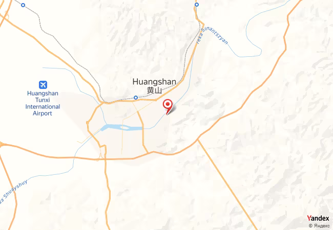 Qibla Map for Huangshan