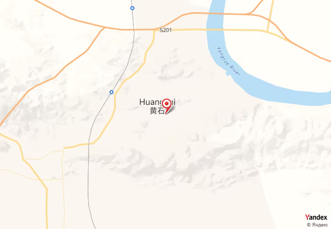 Qibla Map for Huangshi