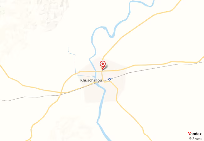 Qibla Map for Huazhou