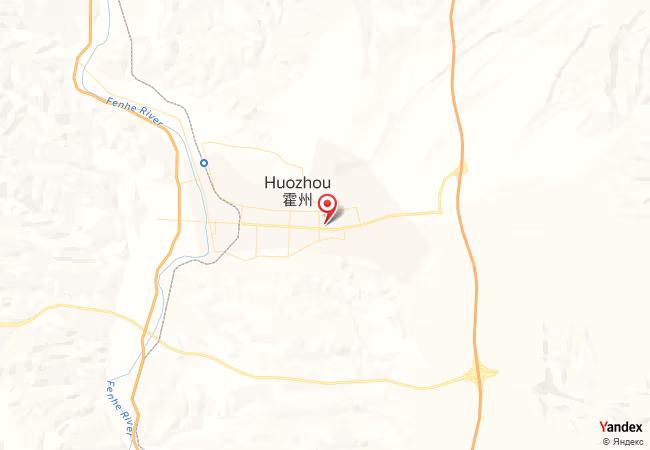 Qibla Map for Huozhou