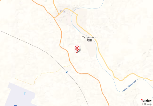 Qibla Map for Jiancheng