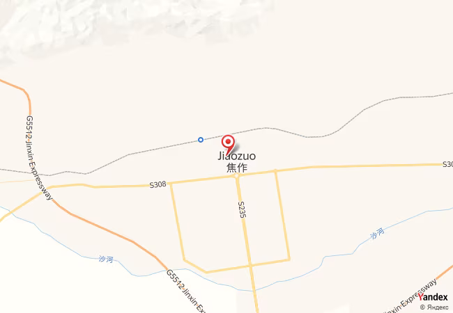 Qibla Map for Jiaozuo