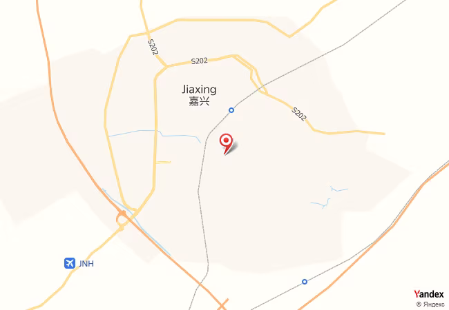 Qibla Map for Jiaxing