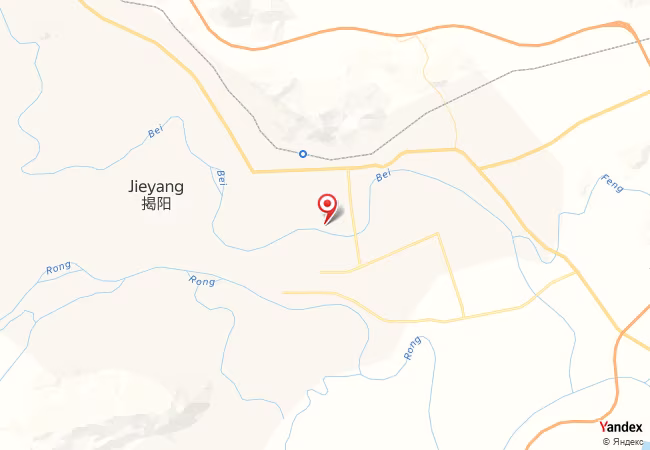 Qibla Map for Jieyang