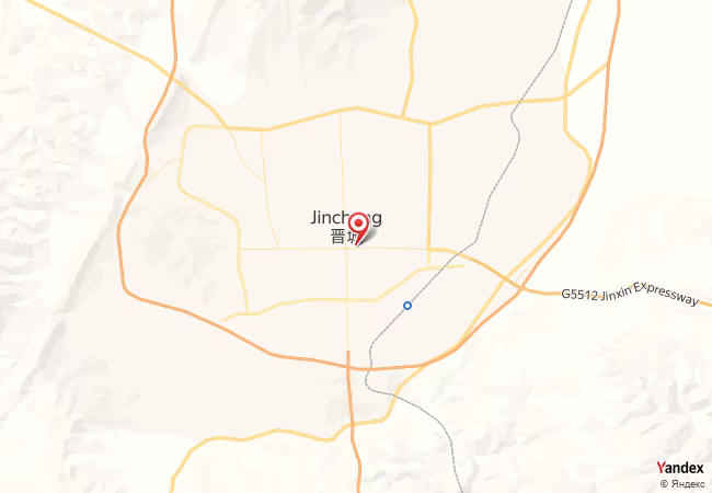 Qibla Map for Jincheng