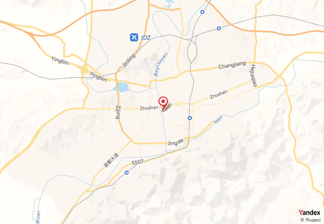 Qibla Map for Jingdezhen