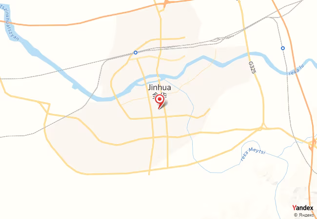 Qibla Map for Jinhua