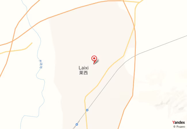 Qibla Map for Laixi