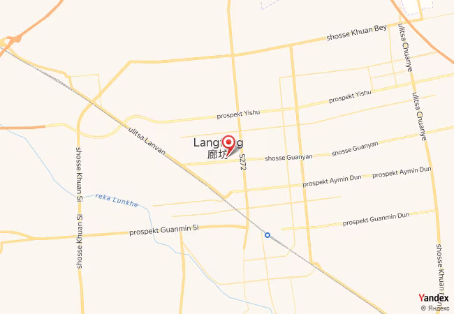 Qibla Map for Langfang