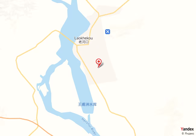 Qibla Map for Laohekou